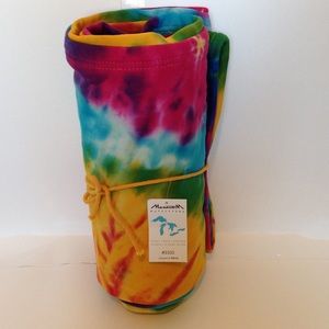 Tie dye Michigan Great Lakes Blanket Throw